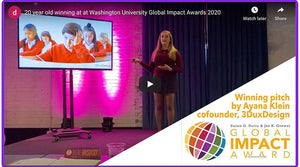 Ayana Klein best winning pitch for global impact awards