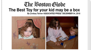news clip from Boston Globe about AAP toys