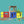 3duxdesign modhaus painted in primary colors building kit for STEAM education